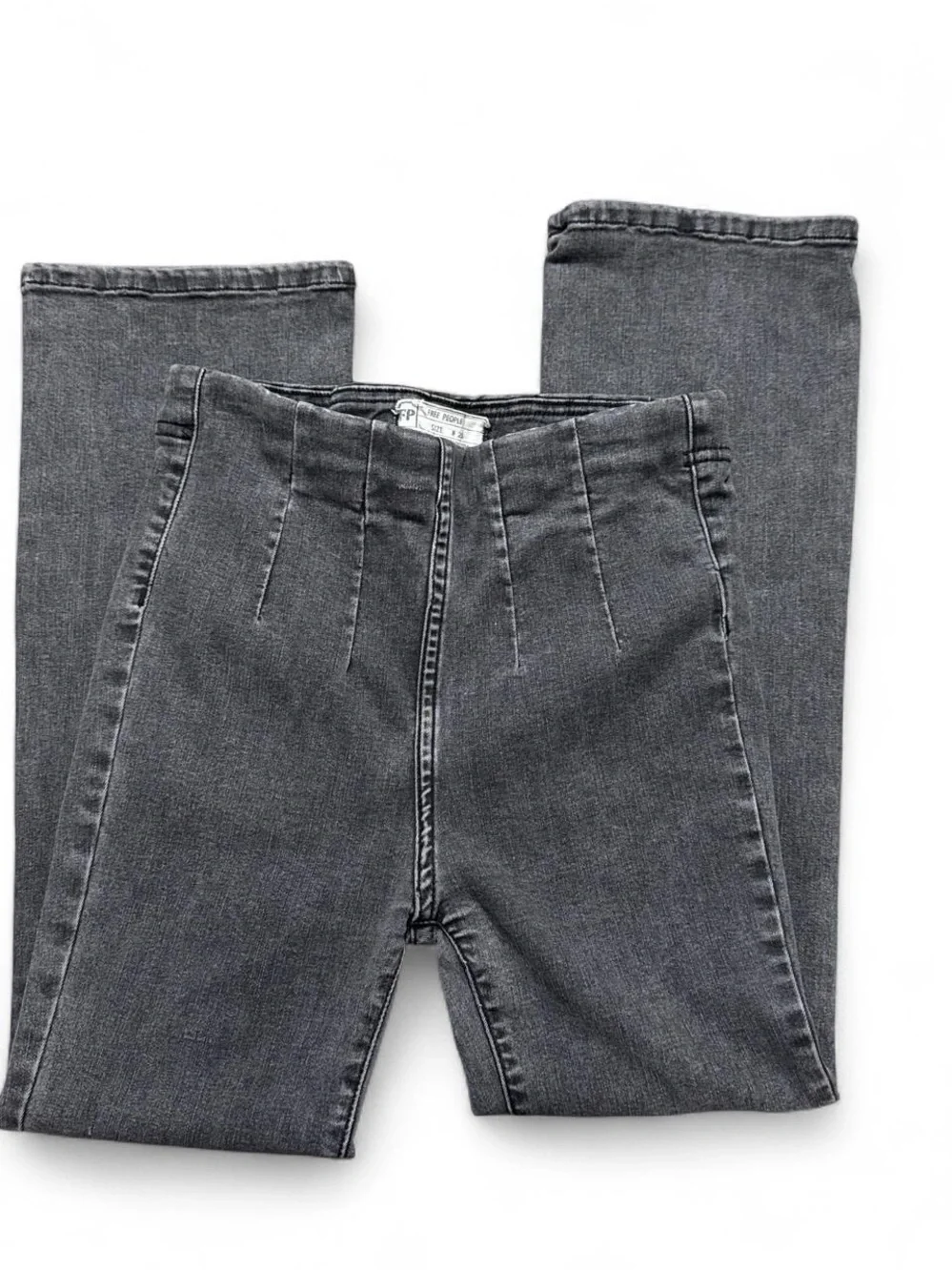 Free People Women’s Pull On Flare Jeans. Size 25”
